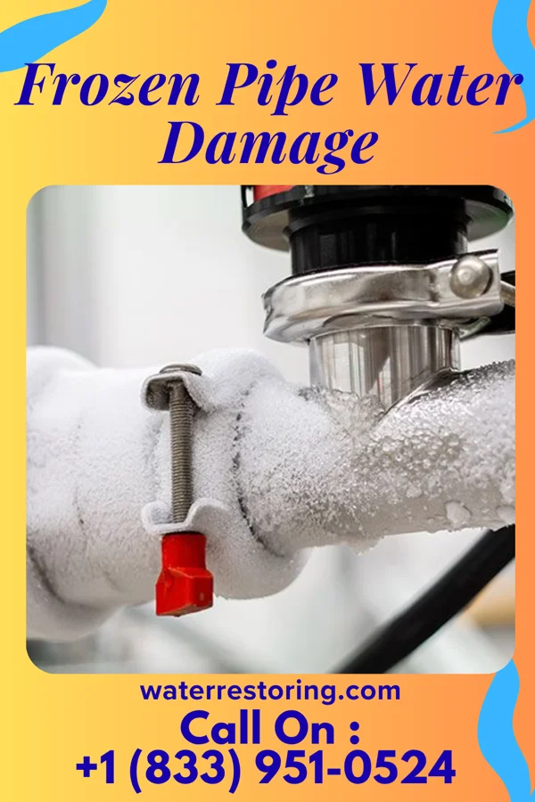 Frozen Pipe Water Damage in Rio, VA